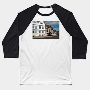 A view down Tombland in the city of Norwich, Norfolk Baseball T-Shirt